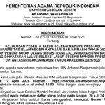 untuk thumbnail pengumuman kelulusan mandiri prestasi 2026