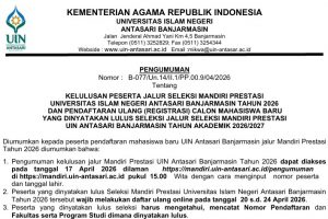 untuk thumbnail pengumuman kelulusan mandiri prestasi 2026