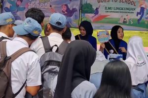 Stan UIN Antasari saat ramai dikunjungi siswa.