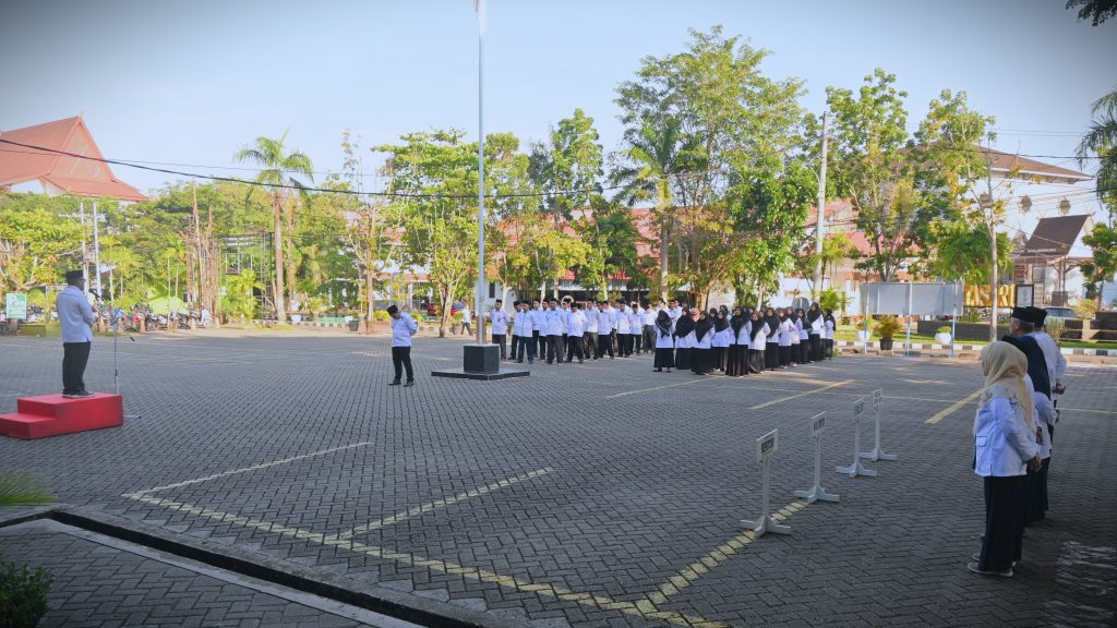 Suasana Apel Senin (Foto:Humas/Jamal Ripani)