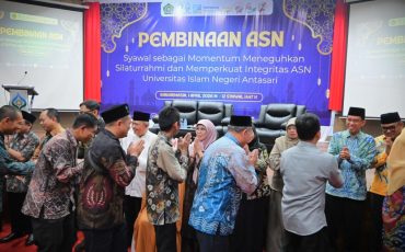 Suasana halalbihalal (Foto:Humas/Jamal Ripani)