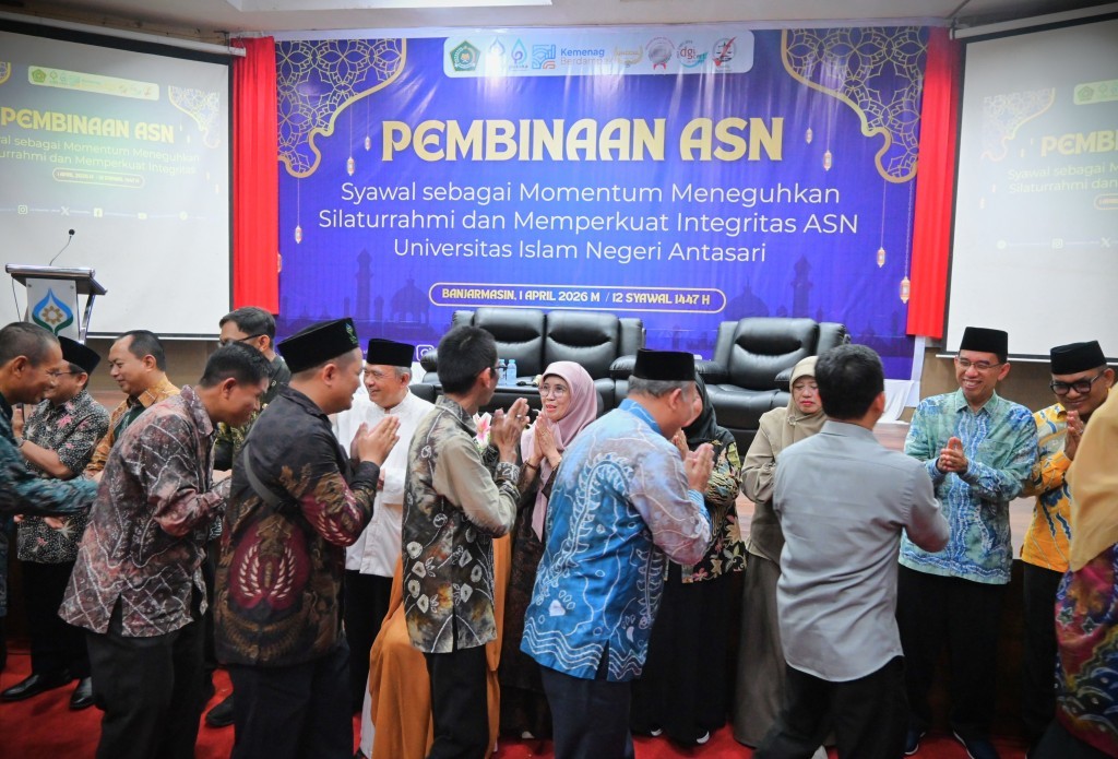 Suasana halalbihalal (Foto:Humas/Jamal Ripani)