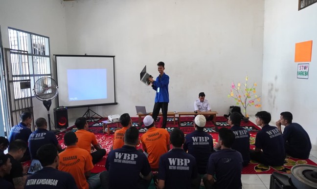 Zainur Rahman saat menjadi narasumber.