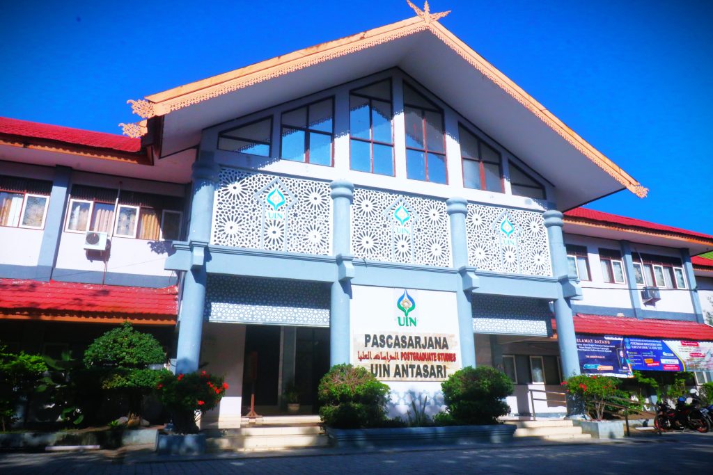 Gedung Pascasarjana UIN Antasari di Kampus 1.