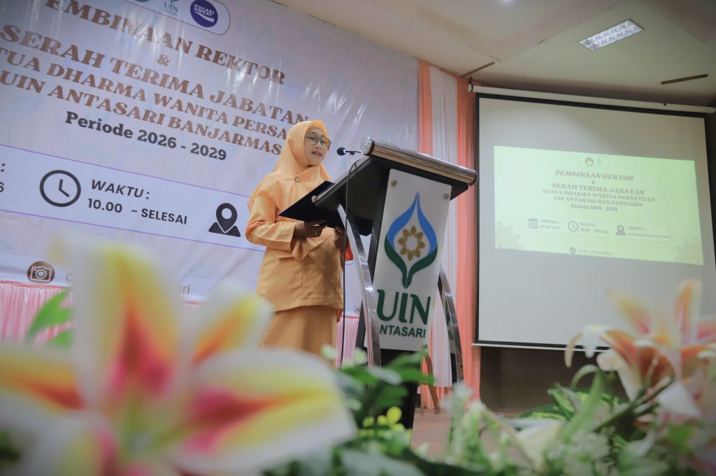 Nyonya Rahimah Muhdi saat memberikan sambutan (Foto:Humas/Haitami)