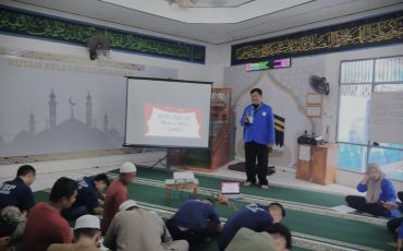 Para warga binaan Rutan Kandangan saat mengikuti kegiatan Refleksi Diri.