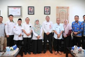 Foto bersama usai audiensi (Foto:Humas/Neco EP) Foto bersama usai audiensi (Foto:Humas/Neco EP)