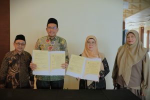Foto bersama usai penandatanganan MoU (Foto:Humas/Neco EP)