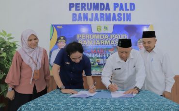 Proses penandatanganan PKS.