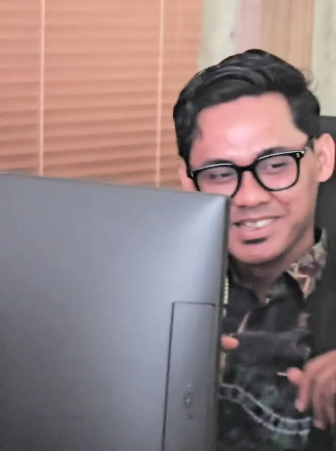 Rudy Hermawan, S.A.P. saat mengikuti pelatihan (Foto:Humas/Rahmi Hartati)