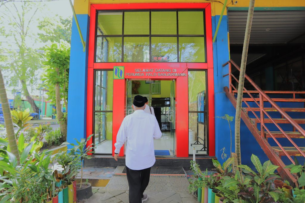 Suasana Kantor Perumda PALD Banjarmasin.