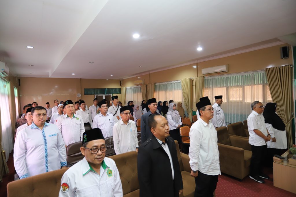 Jajaran pimpinan saat menghadiri pembukaan.