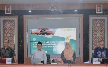 Pembukaan Lokakarya Visi Misi UIN Antasari.
