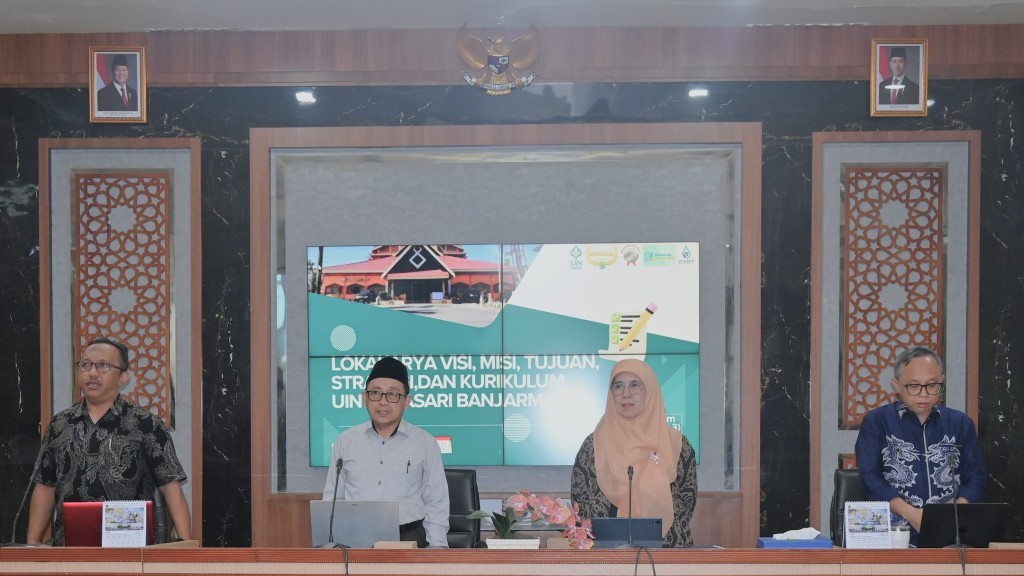 Pembukaan Lokakarya Visi Misi UIN Antasari.