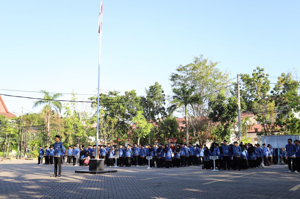 Suasana Apel (Foto:Humas/Rudy Hermawan)
