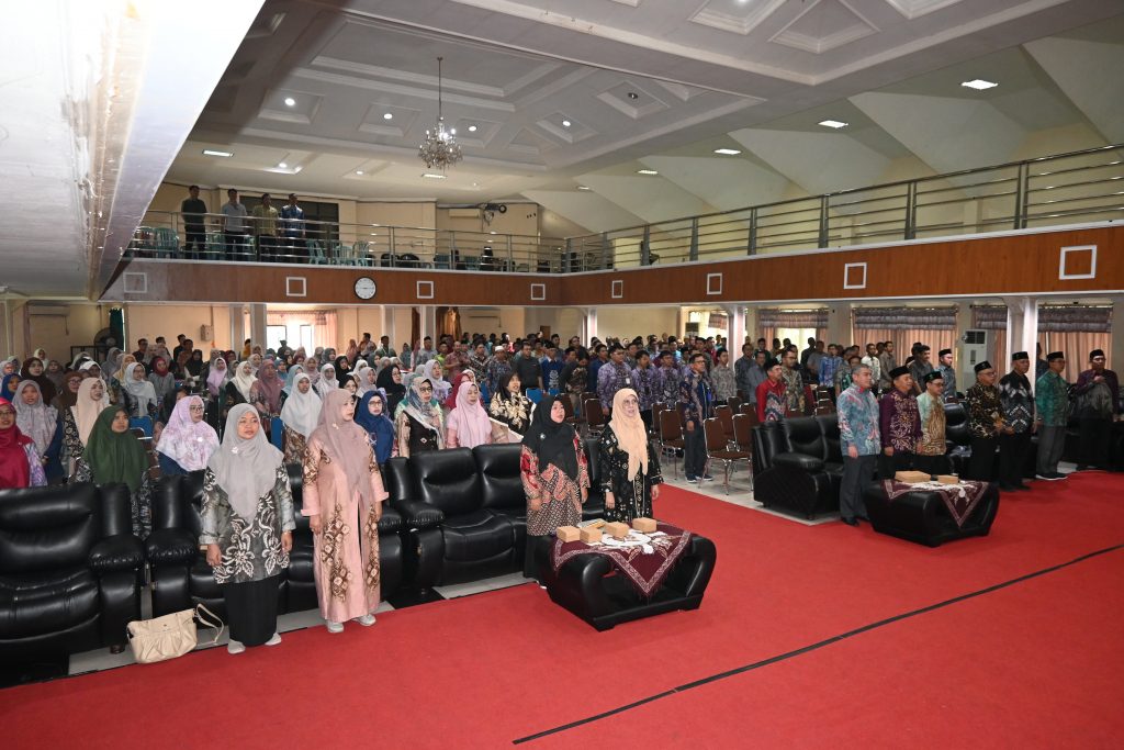 Suasana pembukaan.