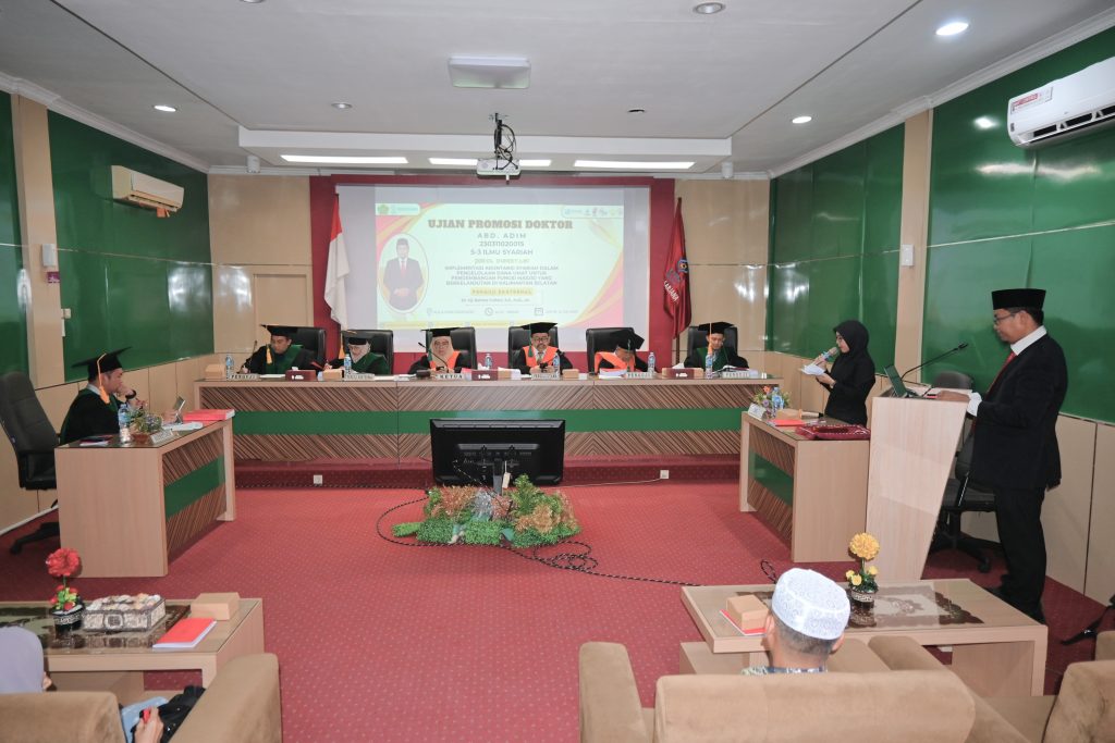 Suasana sidang.