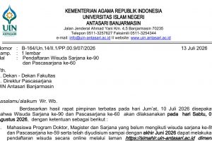 Thumbnail Pengumuman Pendaftaran Wisuda Agustus 2026