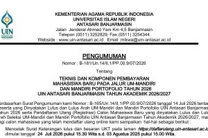 Untuk cover atau thumbnail pengumuman Pembayaran Maba Mandiri 2026