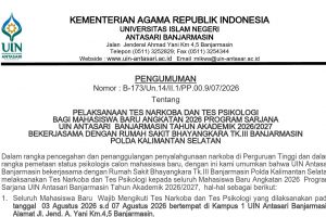 Untuk cover pengumuman tes narkoba 2026