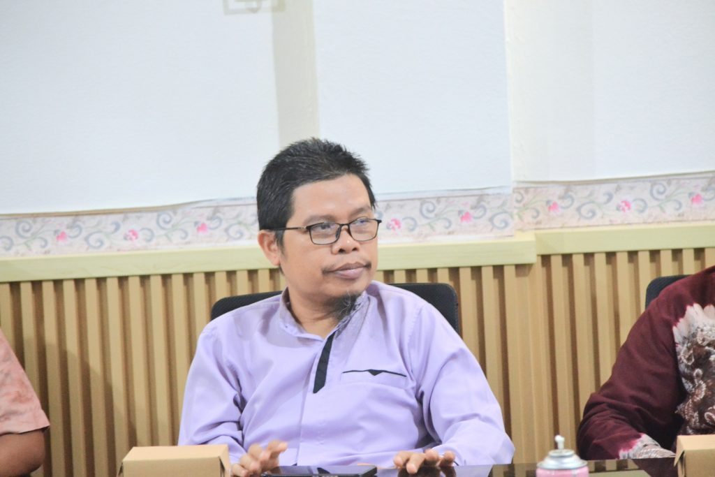 H. Abdul Jabar, M.Pd. saat mengikuti acara.