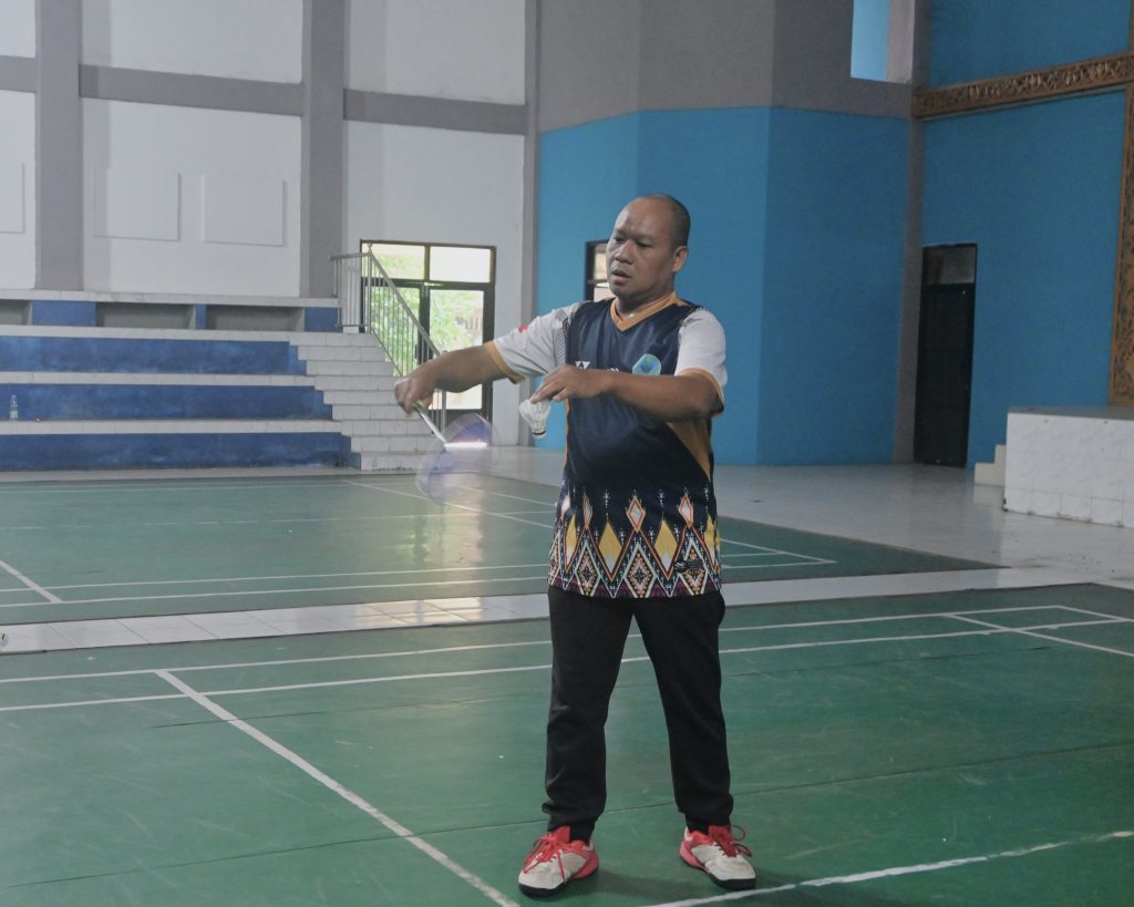 Jamal Ripani, M.Pd. saat berlaga.