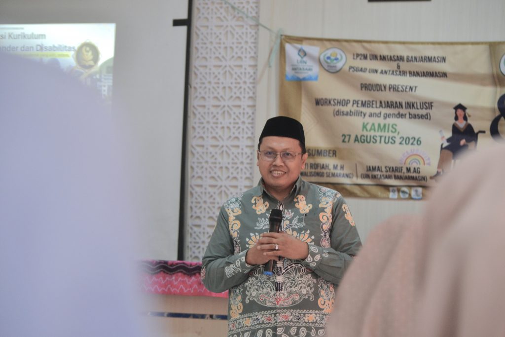 Jamal Syarif, M.Ag. saat menjadi narasumber.