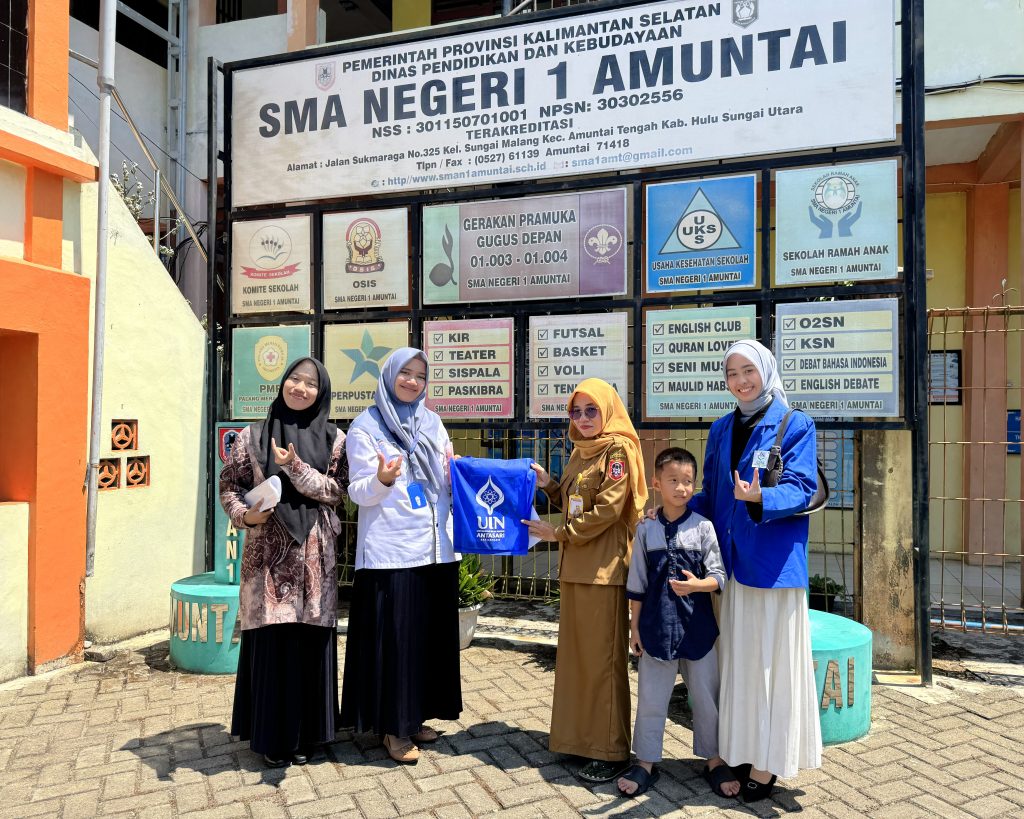 Kunjungan ke SMAN 1 Amuntai.