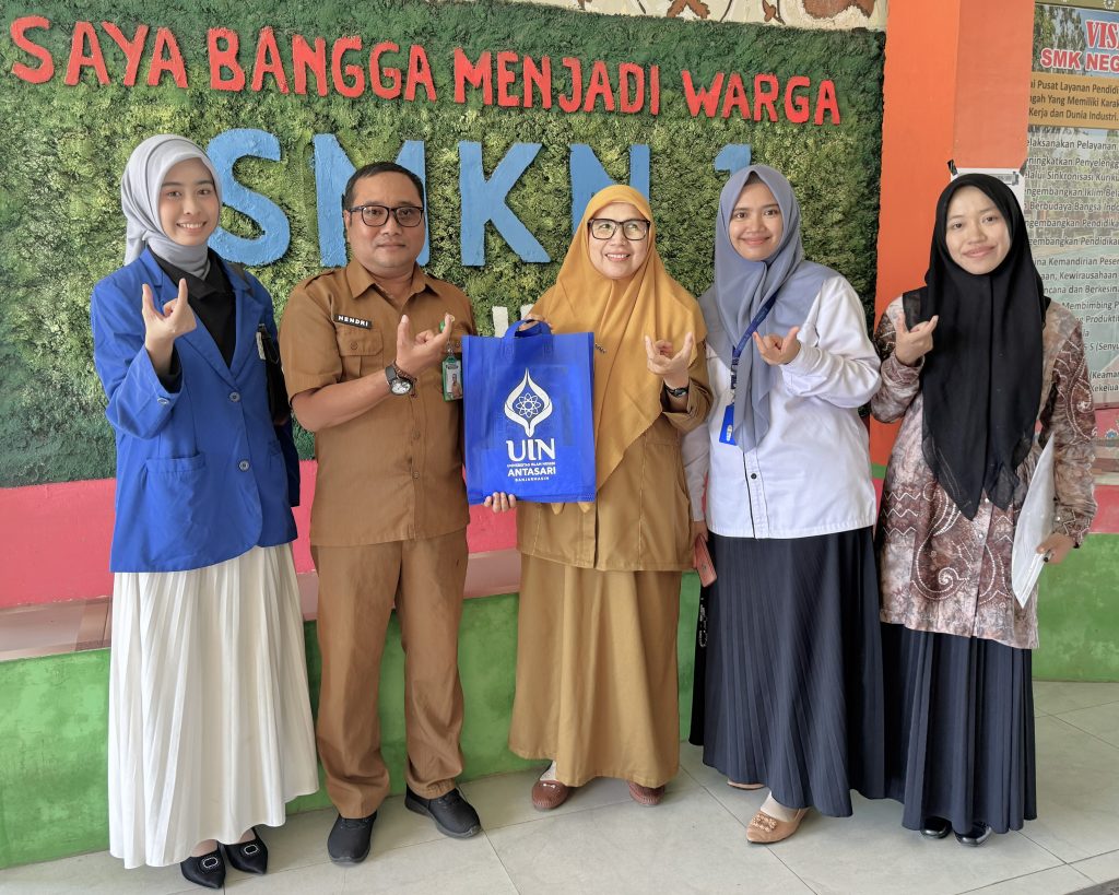 Kunjungan ke SMKN 1 Amuntai.