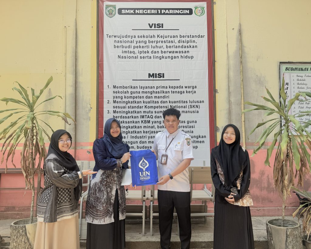 Kunjungan ke SMKN 1 Paringin.
