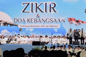 Suasana Zikir dan Doa Kebangsaan 2026 (Foto:Dok. Karo AUPKK)