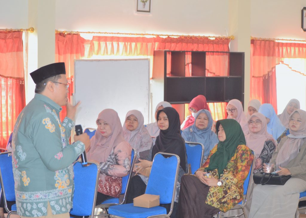Suasana interaktif.