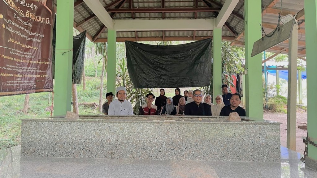 Ziarah ke Makam Syekh Abdussamad Al-Falimbani di Thailand.