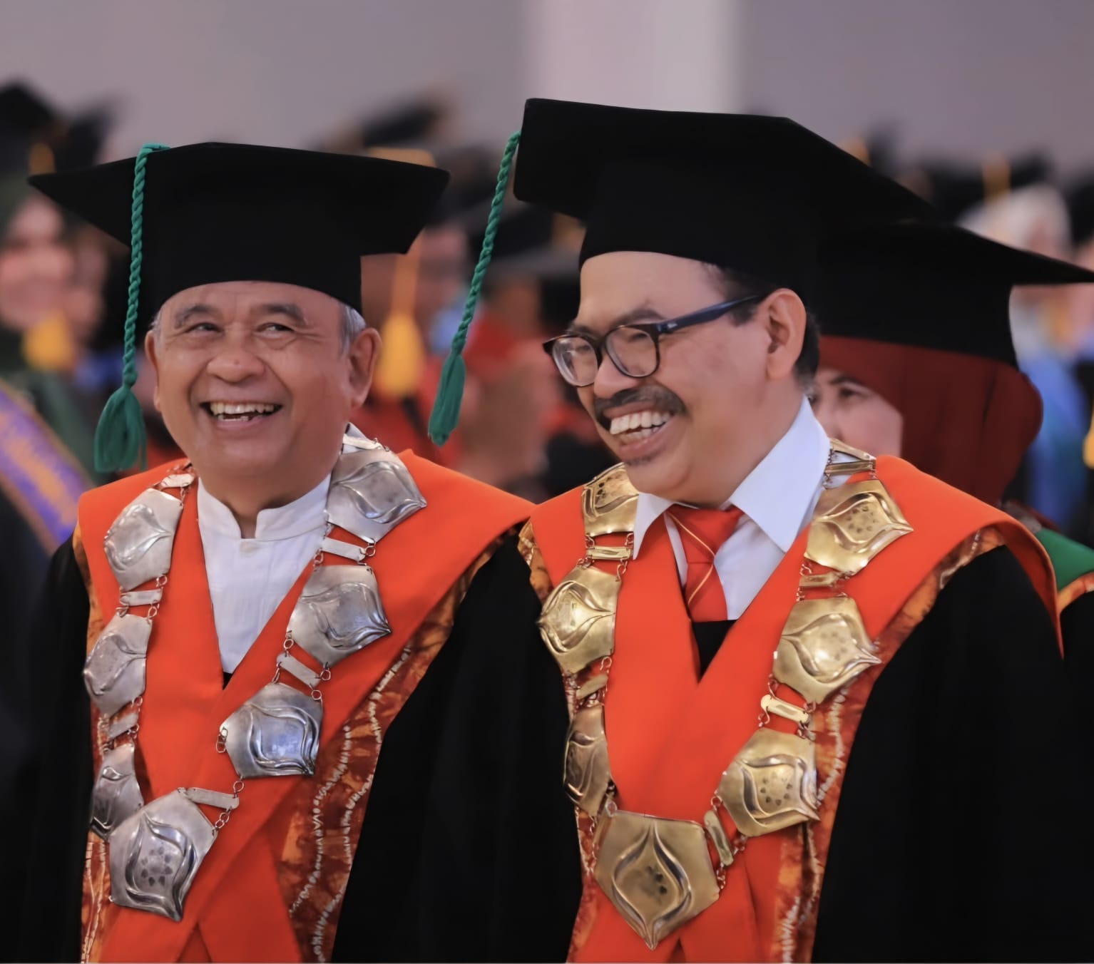 Kebersamaan Prof. Dr. H. A. Abdul Hafiz Anshary AZ., M.A. dengan Prof. Dr. H. Mujiburrahman, M.A.