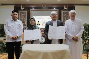 Penandatangan MoU dengan Tarekat Idrisiyyah.