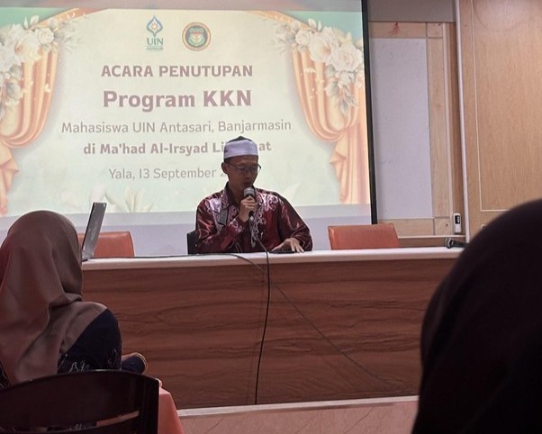 Sambutan Mudir Ustaz Sofwan Bensulong.