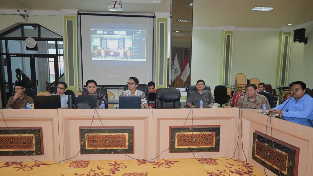 Suasana persiapan.