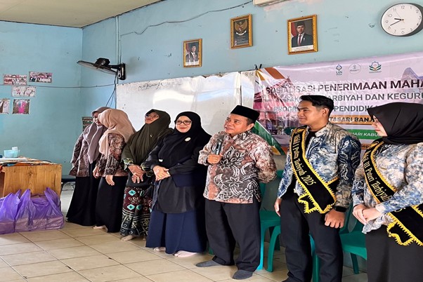 Tim Prodi S-1 PAI saat melakukan sosialisasi.