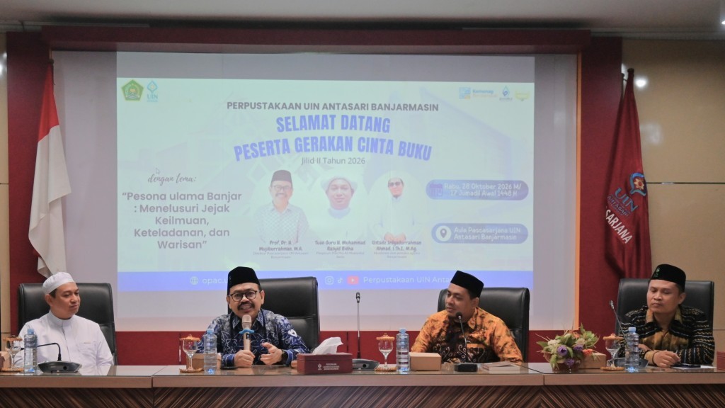 Gerakan Cinta Buku di Pascasarjana.