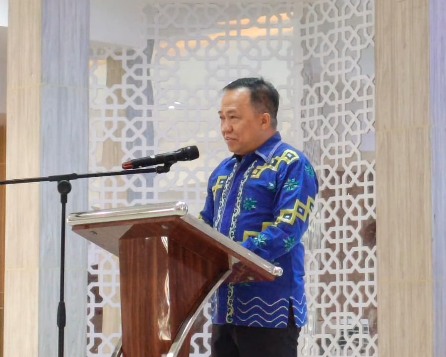 H. Sudian Noor, M.A.P. saat membuka acara.