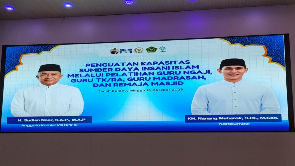 Keterangan acara.