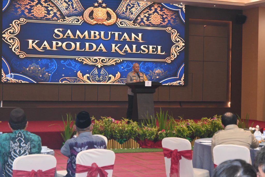 Sambutan Kapolda Kalsel.
