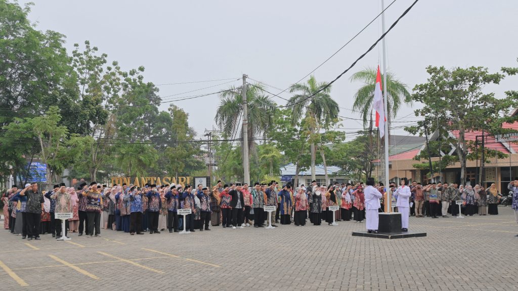 Suasana upacara.