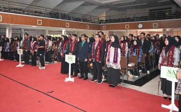 Suasana yudisium.