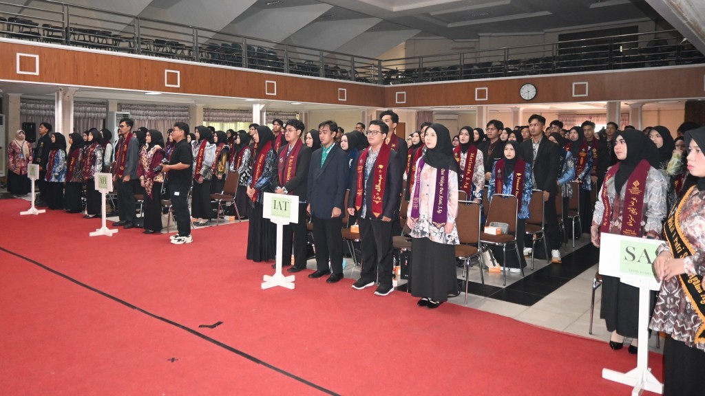 Suasana yudisium.